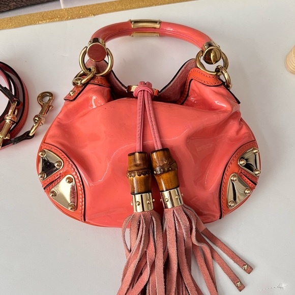 ❤️Sold❤️Rare Authentic Gucci Mini Indy - Picture 4 of 16